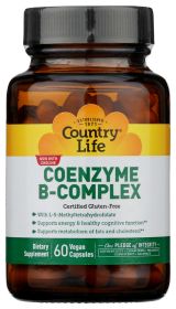 COUNTRY LIFE: Coenzyme B Complex Caps, 60 vc