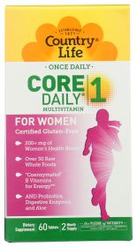 COUNTRY LIFE: Core Daily 1 For Women Multivitamin, 60 tb