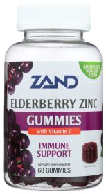 ZAND: Elderberry Zinc Gummies, 60 pc