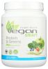 NATURADE: VeganSmart Protein And Greens Vanilla Creme Powder, 22.8 oz
