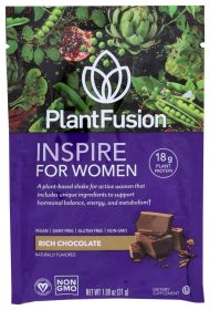 PLANTFUSION: Inspire For Women Rich Chocolate Packet, 1.09 oz