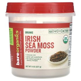 BAREORGANICS: Irish Moss Pwdr Org, 8 oz