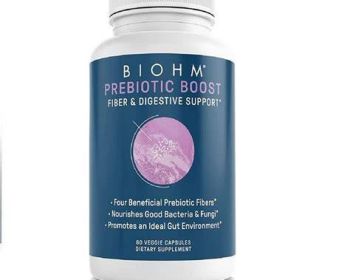 BIOHM: Prebiotic Boost Supplement, 60 vc