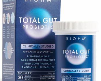 BIOHM: Total Gut Probiotic Supplement, 30 vc