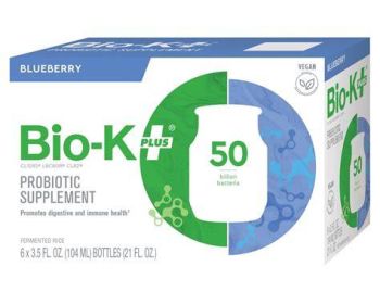 BIO K PLUS: Fermented Rice Probiotic Blueberry, 21 oz