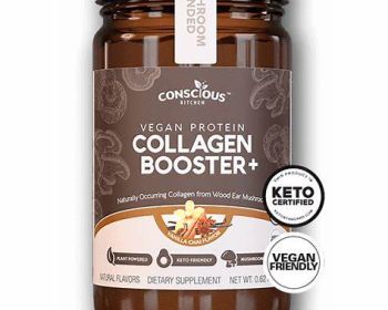 CONSCIOUS KITCHEN: Chocolate Chili Vegan Protein Collagen Booster, 280 gm