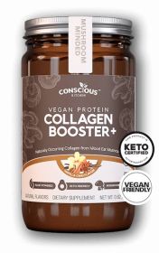 CONSCIOUS KITCHEN: Vanilla Chai Vegan Protein Collagen Booster, 280 gm