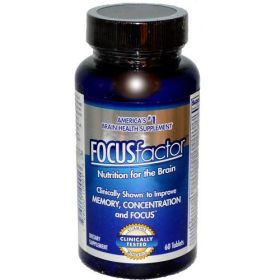 FOCUS FACTOR: Nutrition for the Brain, 60 Tablets