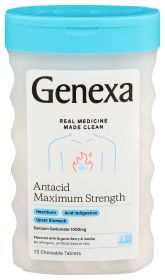 GENEXA: Heartburn Fix, 72 tb