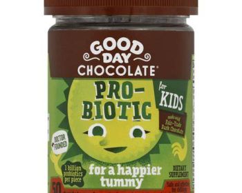 GOOD DAY CHOCOLATE: Kids Probiotic Supplement, 50 pc