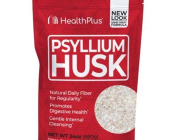 HEALTH PLUS: 100% Pure Psyllium Husk, 24 Oz