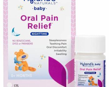 HYLAND: Oral Pain Relief Baby Night Time, 125 tablets