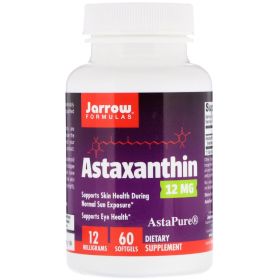 JARROW FORMULAS: Astaxanthin 12Mg, 60 sg