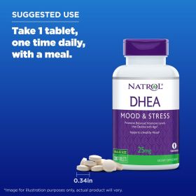 NATROL: Dhea Mood & Stress 25Mg, 300 tb