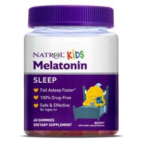 NATROL: Kids Melatonin Berry Gummies, 60 pc