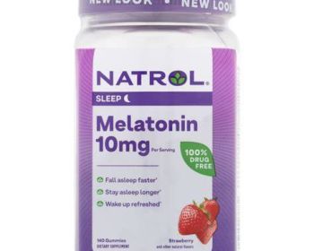NATROL: Melatonin Gummies 10mg, 140 pc