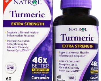 NATROL: Turmeric High Absorption, 60 cp