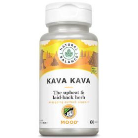 NATURAL BALANCE: Kava Kava Root 900Mg, 60 vc