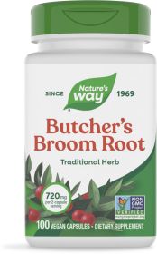 NATURES WAY: Butchers Broom Root, 100 cp