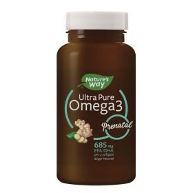 NATURES WAY: Omega 3 Prenatal Dha Gngr, 90 sg