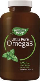 NATURES WAY: Omega 3 Ultra Mint, 180 sg