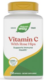 NATURES WAY: Vitc 1000 Rosehips, 250 cp