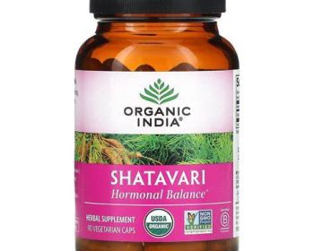 ORGANIC INDIA: Shatavari Hormonal Balance Supplement, 90 caps