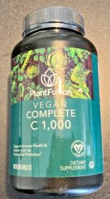 PLANTFUSION: Complete C 1,000 Vegan Vitamin, 90 tb