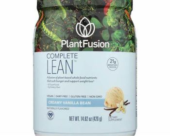 PLANTFUSION: Powder Lean Vanilla, 14.8 oz