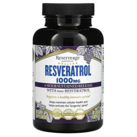 RESERVEAGE: Resveratrol 1000mg, 60 ea