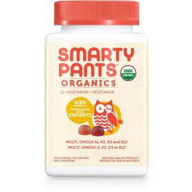 SMARTYPANTS: Organic Kids Complete Vitamin, 90 ea