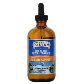 SOVEREIGN SILVER: Bio Active Silver Hydrosol Dropper Top, 8 oz