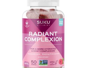 SUKU VITAMINS: Radiant Complexion Gummies, 50 pc