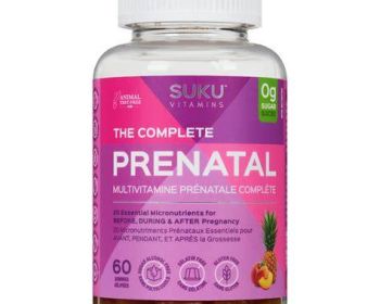 SUKU VITAMINS: The Complete Prenatal Gummies, 60 pc