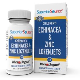 SUPERIOR SOURCE: Children's Echinacea and Zinc, 60 tb