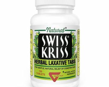 SWISS KRISS: Herbal Laxative Tabs, 120 tb