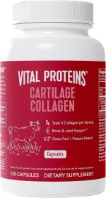 VITAL PROTEINS: Cartilage Collagen Capsules, 120 cp