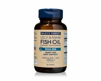 WILEYS FINEST: Peak EPA Wild Alaskan Fish Oil, 30 sg