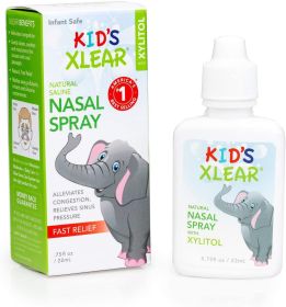 XLEAR: Xylitol Natural Saline Nasal Spray 3 Pack, 2.25 oz