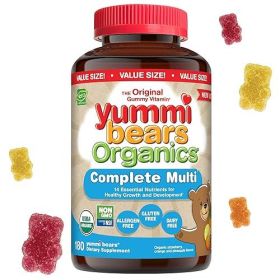YUMMI BEARS: Multi Vitamin Complete Mineral, 180 pc