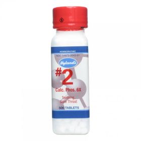 HYLANDS: #2 Calcarea Phosphorica 6X, 500 Tablets