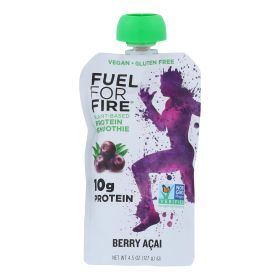 Fuel For Fire - Protn Smthie Fruit Berry Acai - Case Of 12 - 4.5 Oz