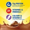 High Protein Breakfast Drink â€“ 12 Pack Rich Chocolate, 8 fl oz Bottles, Ready-to-Drink Nutritional Supplement