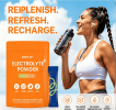 Zero Sugar Orange Electrolyte Powder 15 Single Serve Sticks, No Added Sucrose & Preservatives Dietary Supplement