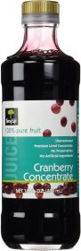 TREE OF LIFE:  Juice Concentrate Unsweetened Cranberry, 16 Oz