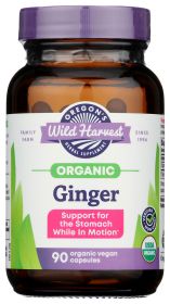 OREGONS WILD HARVEST: Ginger Organic, 90 cp