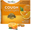 HERBION NATURALS: Cough Drops Orange, 18 pc