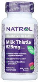 NATROL: Milk Thistle Capsules, 60 tb