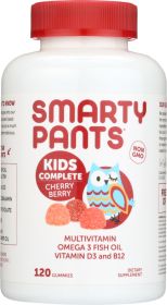 SMARTYPANTS: Kids Formula Cherry Berry, 120 pc
