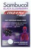 SAMBUCOL: Black Elderberry Homeopathic Cold and Flu Relief Tablets, 30 tb